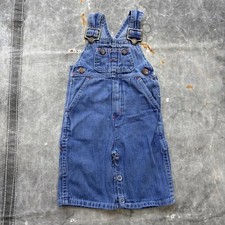 Vintage 80s 90s Big Mac Denim Bib Overalls Size 1 Baby Toddler