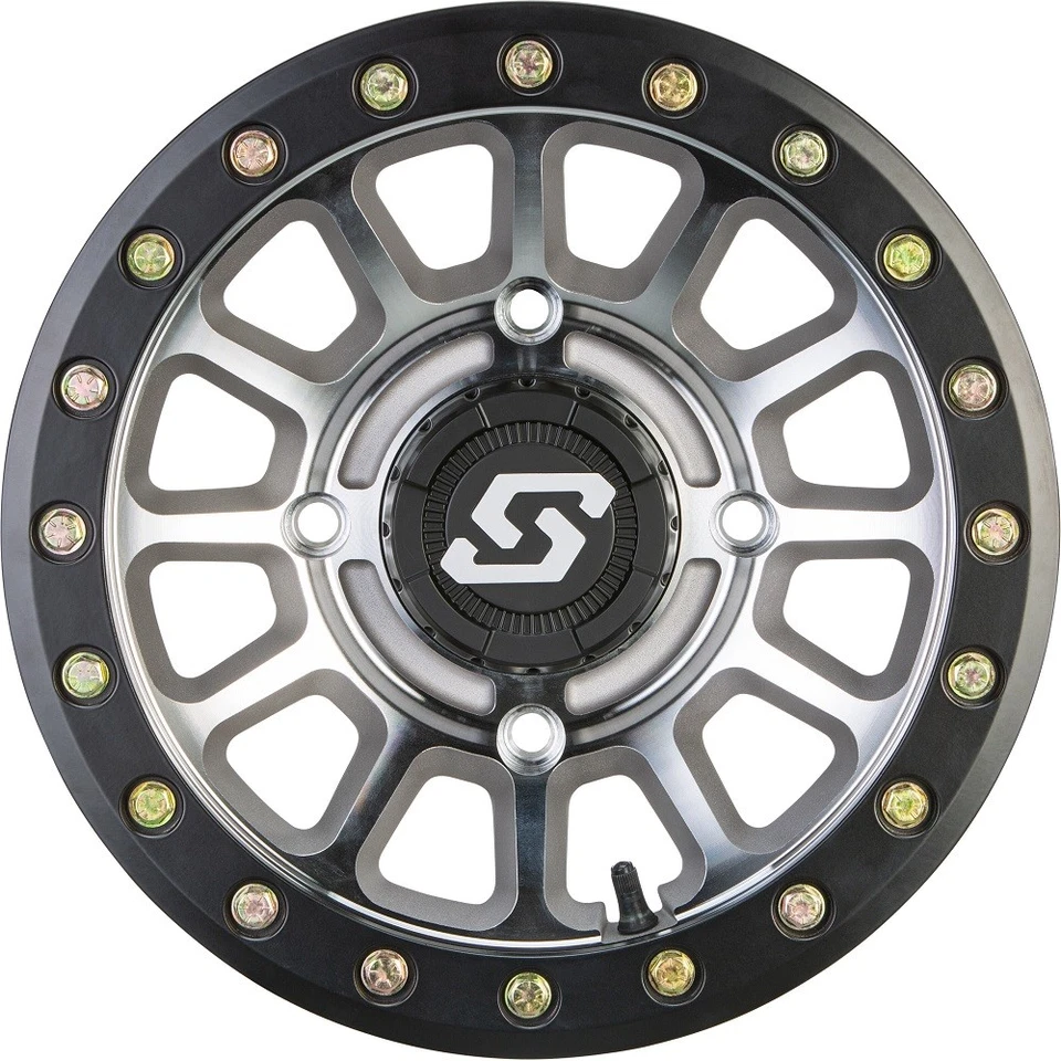 Sedona Sano Beadlock 14x7 ATV/UTV Wheel -Cast/Black 4/156 +10mm[A21MA-47056+10S] Foto 2 de 2