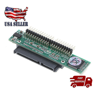 Serial ATA HDD SSD Female to 44 Pin 2.5'' PATA IDE Port Male Adapter For Laptop