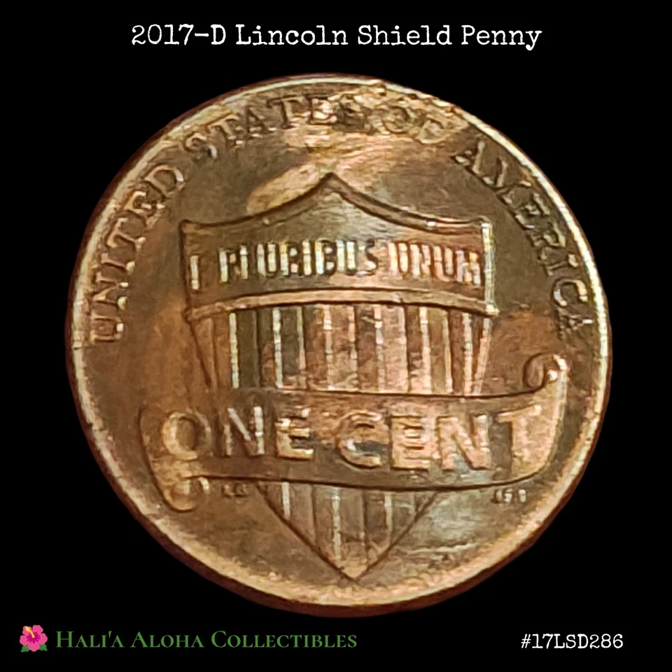 💠🪙💠2017 D Lincoln Cent Dual Plating & Strike Through ERRORS - Image 4 of 4