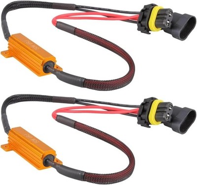 2 Stück 9005 HB3 Lastwiderstand Widerstand CanBus für LED SMD Nebelscheinwerfer