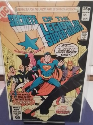 SECRETS OF THE LEGION OF SUPER-HEROES Comic - Vol 1 - No 1 - Date 01/1981 - DC