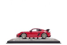 Minichamps 1:43 Porsche 718 Cayman GT4 RS (982) in Protezioni Rosso/Ruote Neodyme