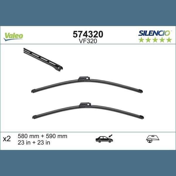 Valeo 574320 Wischblatt-image