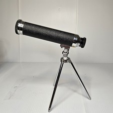 Vintage Tasco 2TE 30 Power Telescope w/ Tripod Carrying Case/Documents MINT