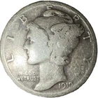 1916-19 Mercury 14-coin Silver Dime $1.40 Face Value 1.01276 Ozt Pure Silver