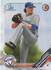 2019 Bowman Draft Paper Prospects #BD-199 Kendall Williams 1st Toronto Blue Jays