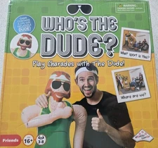 Who's the Dude? Game NEW Identity Games - Party Friends Fun Charades Inflatable