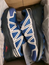 salomon Laufschuhe Speedcross Peak Gore-Tex L47602200 Blau Gr.45 1/3