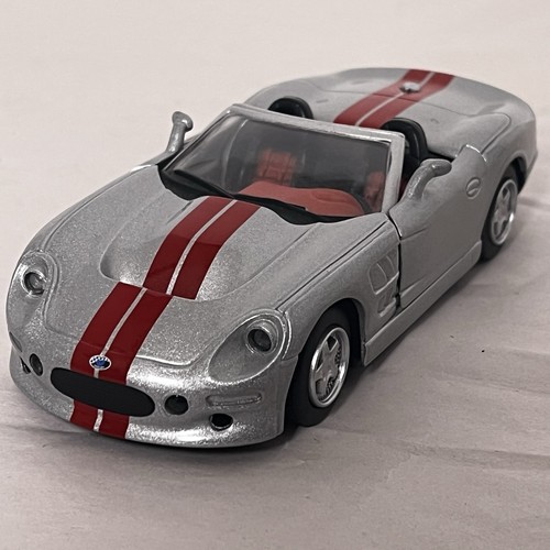 New Ray Silver Shelby Series 1 (2000) City Cruiser Diecast Car 1:32 Scale - Picture 7 of 21