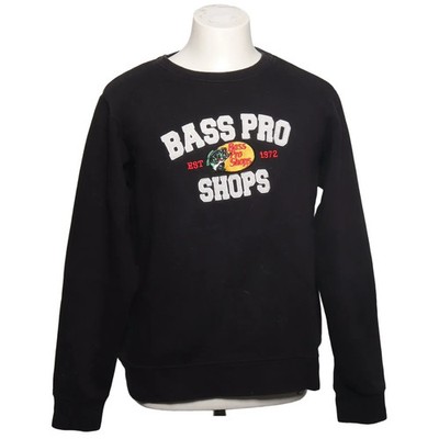 Bass Pro Shops, Sweatshirt, Größe: L, Schwarz, Baumwolle/Polyester, Print #tRS