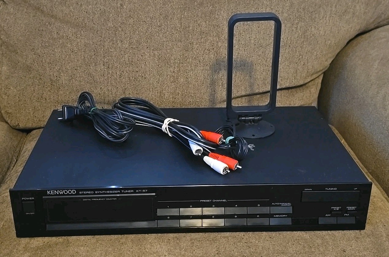 Kenwood kt-57 vintage audio equipment - eBay listing photo 1
