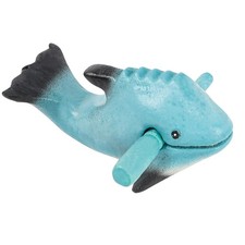 Wooden Instrument - Percussion Musical Tone Block Craft 4" Dolphins Whistle ...