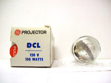 DCL 150W 120V Projector Projection Lamp Bulb GE AVG. 15-HR LAMP