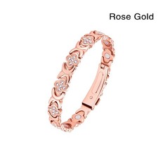 PURE COPPER CLOVER BIO MAGNETIC BANGLE/BRACELET HEALING ARTHRITIS/PAIN RELIEF UK