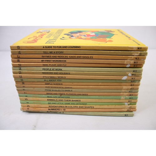 1983 Vintage Walt Disney Fun to Learn  Library Complete 1-1919 Volumes