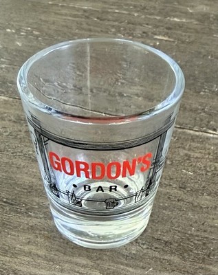 Custom 2oz Shot Glass Gordon s Bar Perfect Gift for a Gordon in Your Life. New!