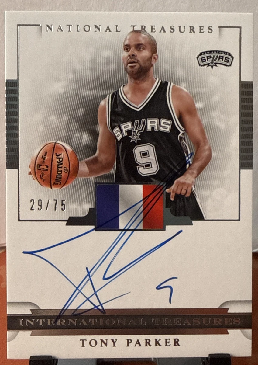 その他 TONY PARKER auto Tony Parker Basketball Autographed Sports Trading Cards