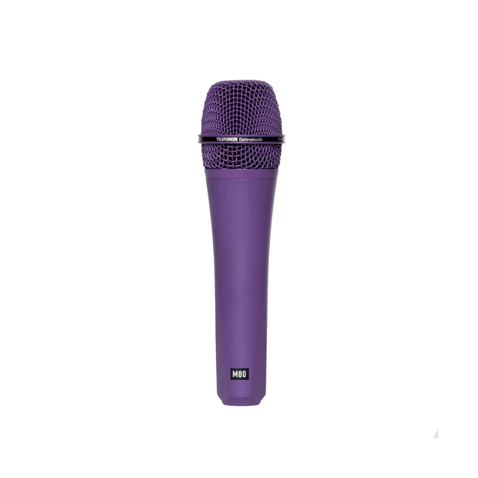 TELEFUNKEN M80 Handheld Dynamic Cardioid Microphone Solid Color Finish Freque... - Image 2 of 4