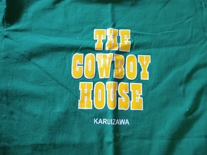 The Cowboy House XXL t-shirt - Karuizawa Nagano Japan - American Steakhouse