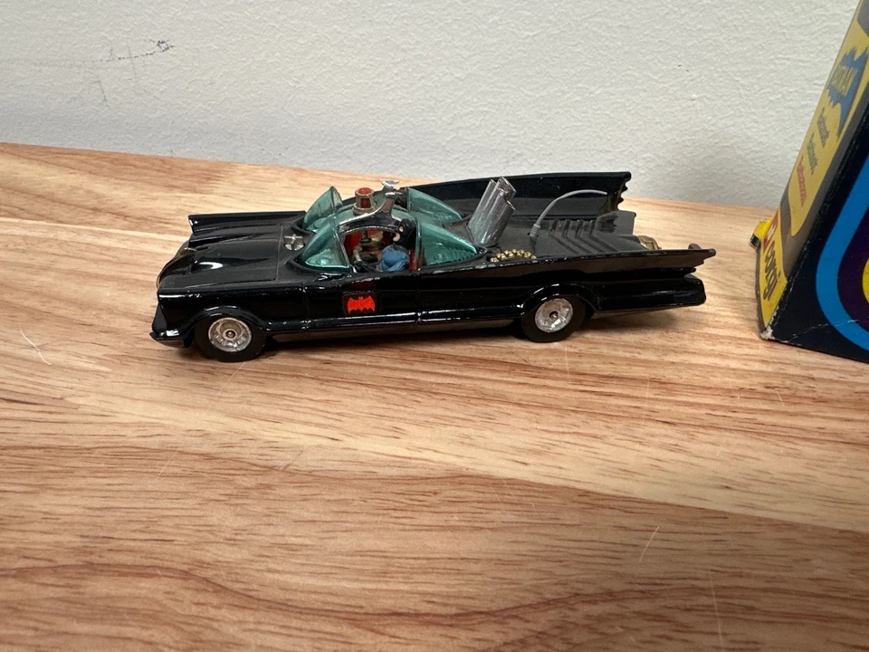 Vintage Corgi Toys Batmobile and Batboat - Fast Free Shipping! - Image 3 of 4