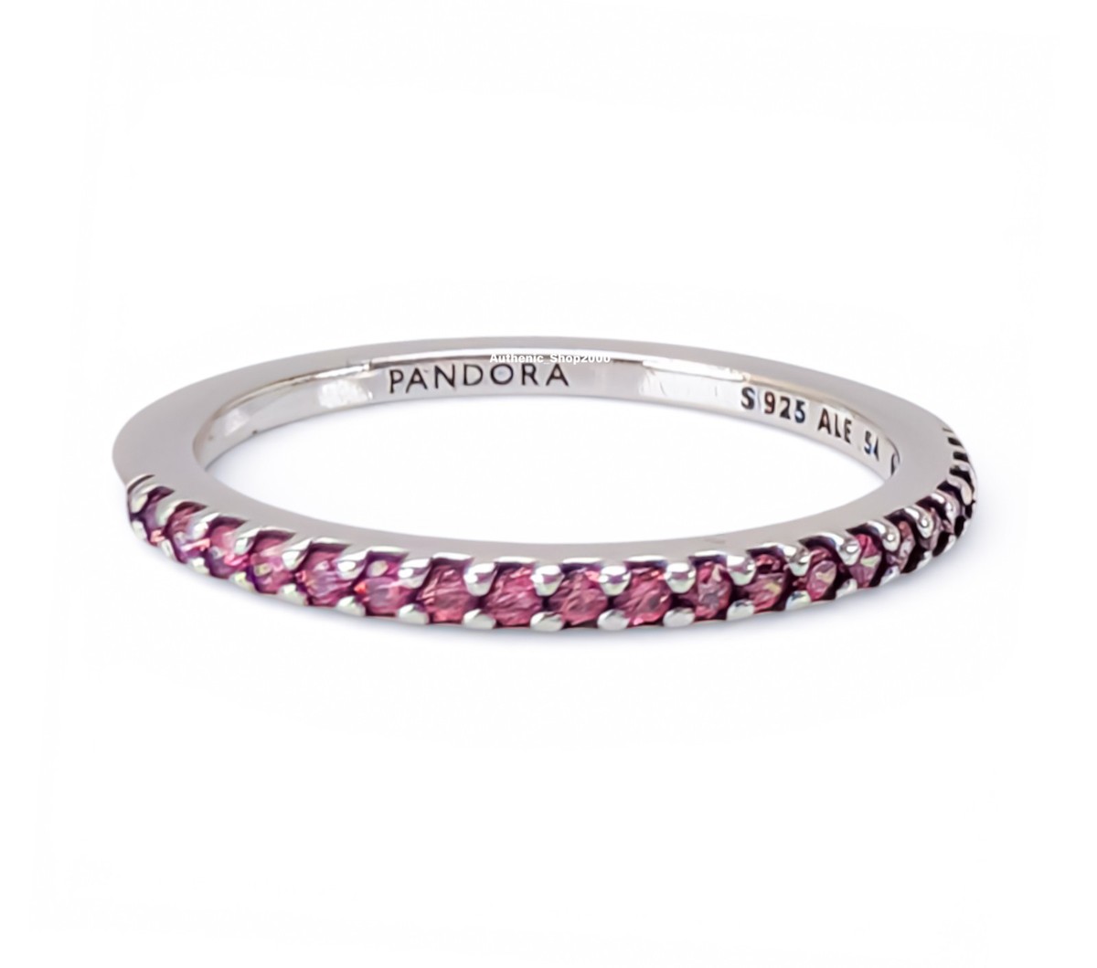 New Authentic PANDORA 925 Sterling Silver Sparkling Pink 