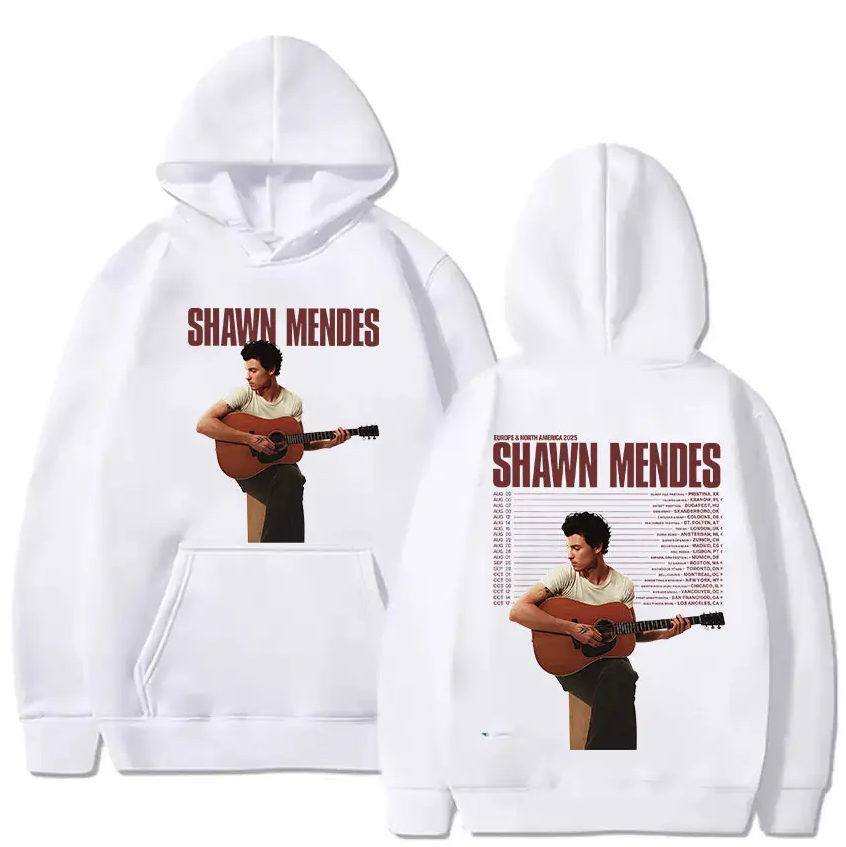 Shawn Mendes Tour 2025 Album Hoodie All Size