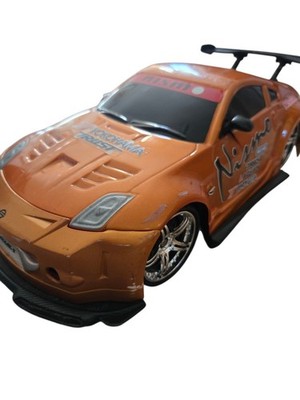 Nissan 350Z Nismo R/C Remote Control Car Orange Tested Working | eBay