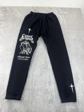 Loyal Origins Pants Mens Small Black Memento Vivere Graphic Sweatpants Joggers