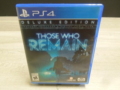 Those Who Remain Deluxe Edition Sony Playstation 4 PS4 CIB Complete Video Game