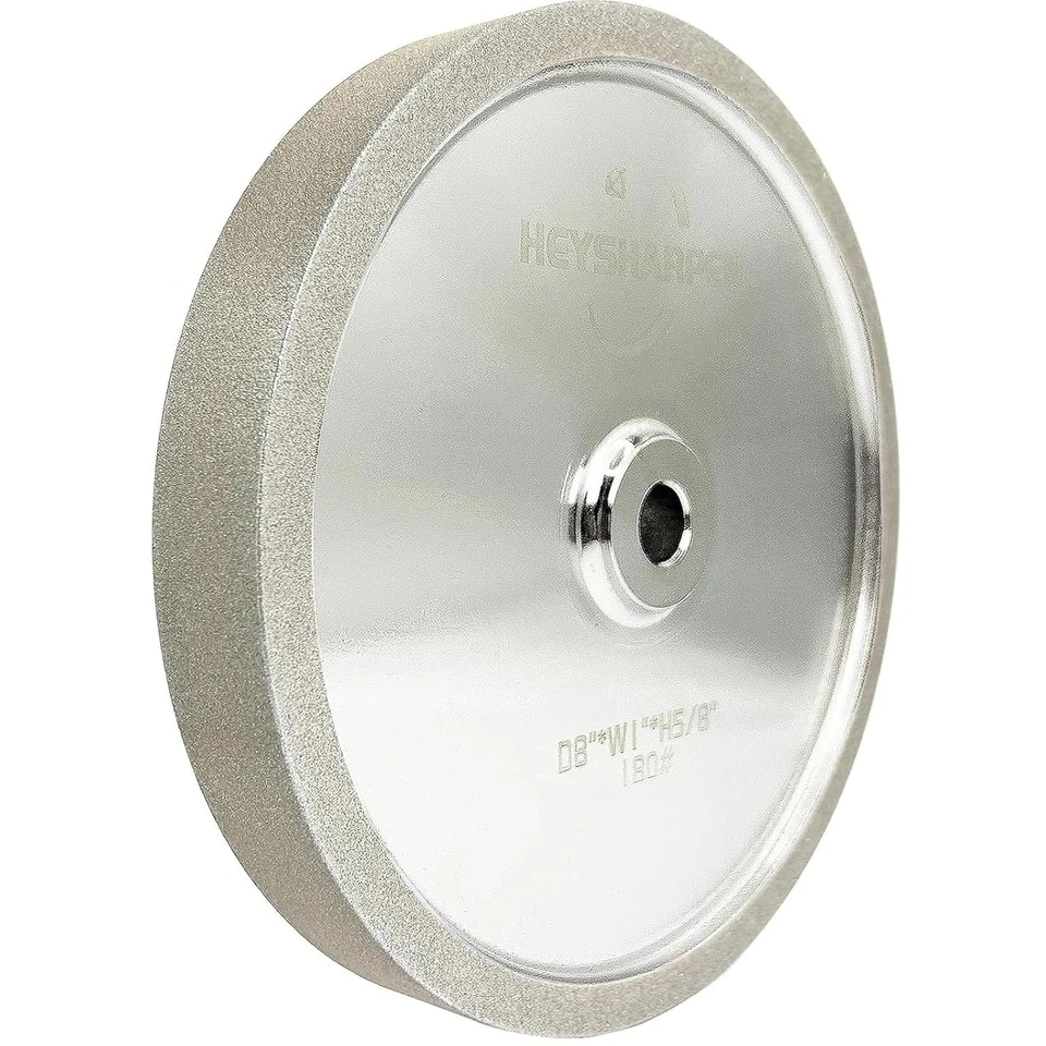 CBN Grinding Wheel 8 inch 180 Grit for Sharpening Woodturning Tools - Image 3 of 4