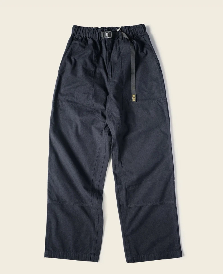 Хлопковые холщовые штаны для скалолазания 10 унций - темно-синие не в наличии как новые Co. L - Изображение 4 из 4