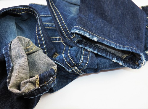 TRUE RELIGION Damen Straight Leg Dark Blue Wash RAINBOW BOBBY Jeans Gr. 28 - Bild 12 von 12
