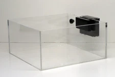 24x24x12 Modular Marine Rimless Acrylic Frag Tank Aquarium with overflow