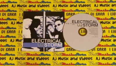 CD singolo U2 ELECTRICAL STORM original bono william orbit mix cardsleeve (S25)