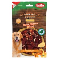 Nobby Starsnack BBQ Duck Cheese Dice 70 G, Hundesnack, NEU