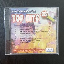 CD G KARAOKE TOP HITS 28 --CDGA 028