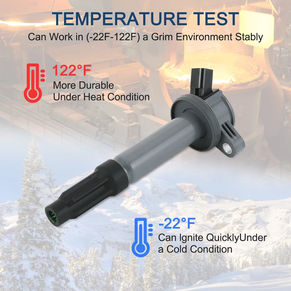 UF486 6x Ignition Coil and Spark Plug Kit Fit For 2006-2012 Ford Fusion 3.0L - Image 4 of 4