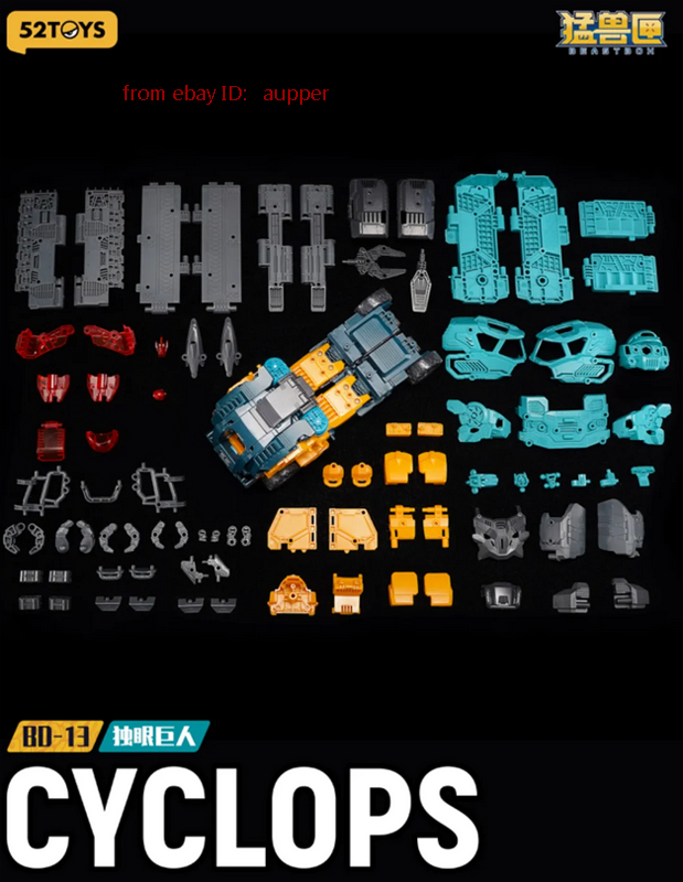 52toys Beastbox Beastdrive Bd-13 Cyclops 2024wf Limited 21CM 52toys Beastbox Beastdrive Bd-13 Cyclops 2024wf Limited 21CM