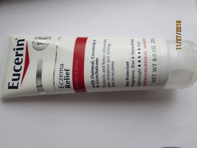 Eucerin Eczema Relief Body Creme, 8 Ounce