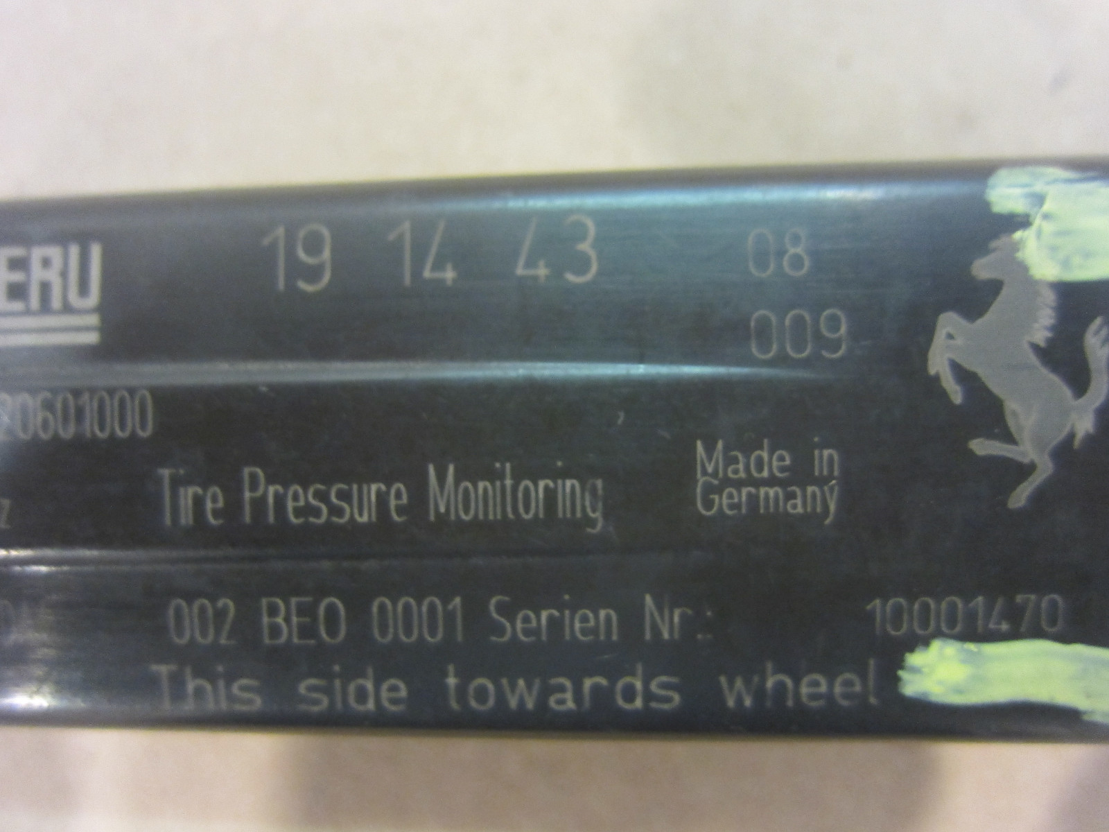 Maserati Quattroporte GranTurismo -Tire Pressure Monitoring System Ant224562