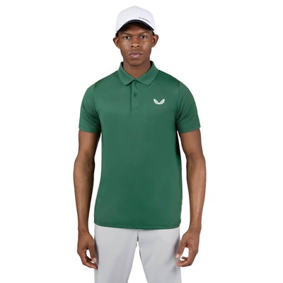 Castore Herren Atmungsaktiv Netz Stretch Schnell Trocknend Polohemd Golf 42%OFF
