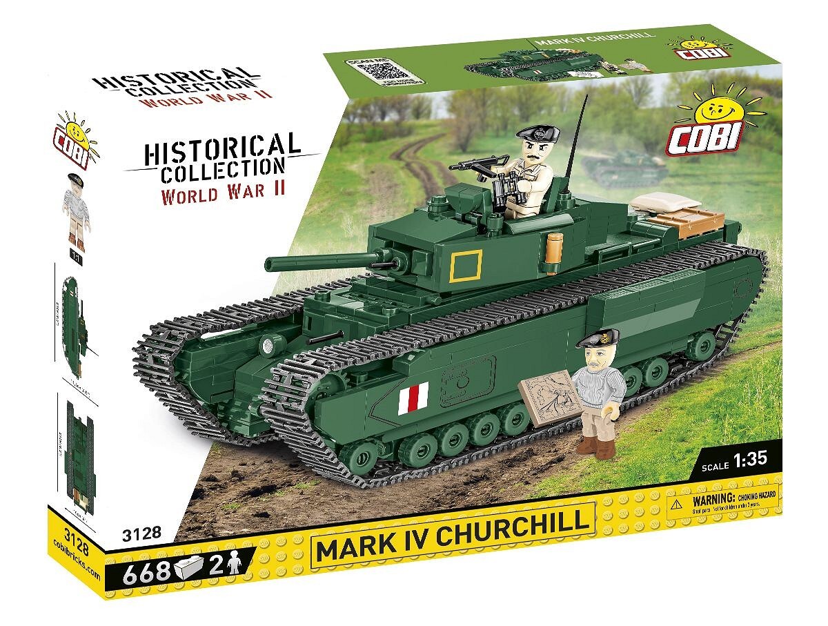 Cobi 3128 Mark IV Churchill Panzer Bausatz