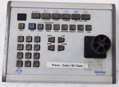 Pelco KBD 300A Universelle Joystick Kamera Tastatur Controller Audio/Video