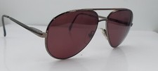 Vintage La Salle 4 Gunmetal Pilot Metal Sunglasses USA FRAMES ONLY