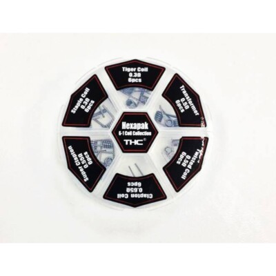 ThunderHead Creations Hexapak Coil Collection 6x6 Stück A1/N80