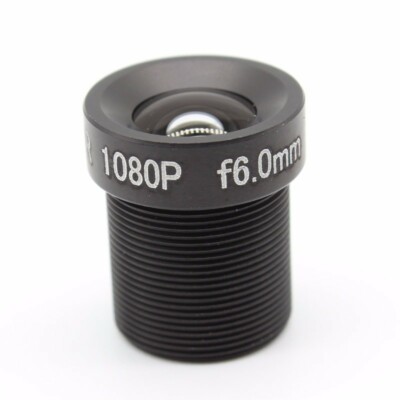 10x HD 1080p 6mm 58Degrees Angle CCTV IR Board Lens 1/2.7'' M12 for CCD IP camera