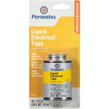 Permatex Liquid Electrical Tape 4 oz. for Ignition Wires Bilge Pumps 85120