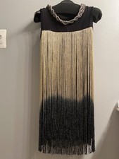 NEW NWIT women's dress party cocktail 1920’s Gatsby L -S