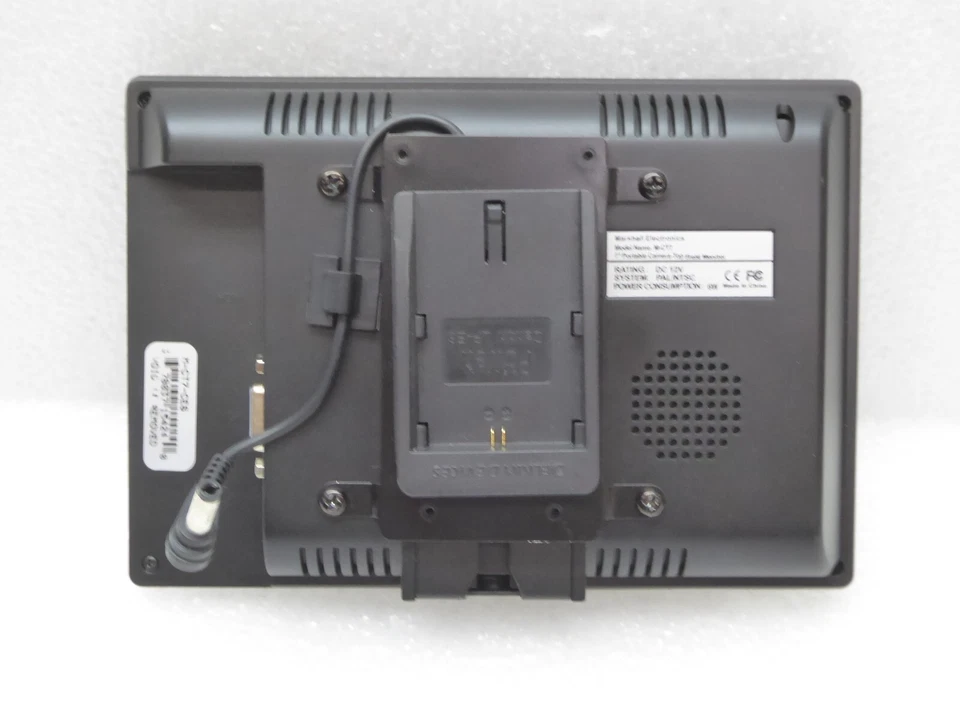 Cámara portátil Marshall M-CT7 7" - Monitor de campo superior Foto 3 de 4